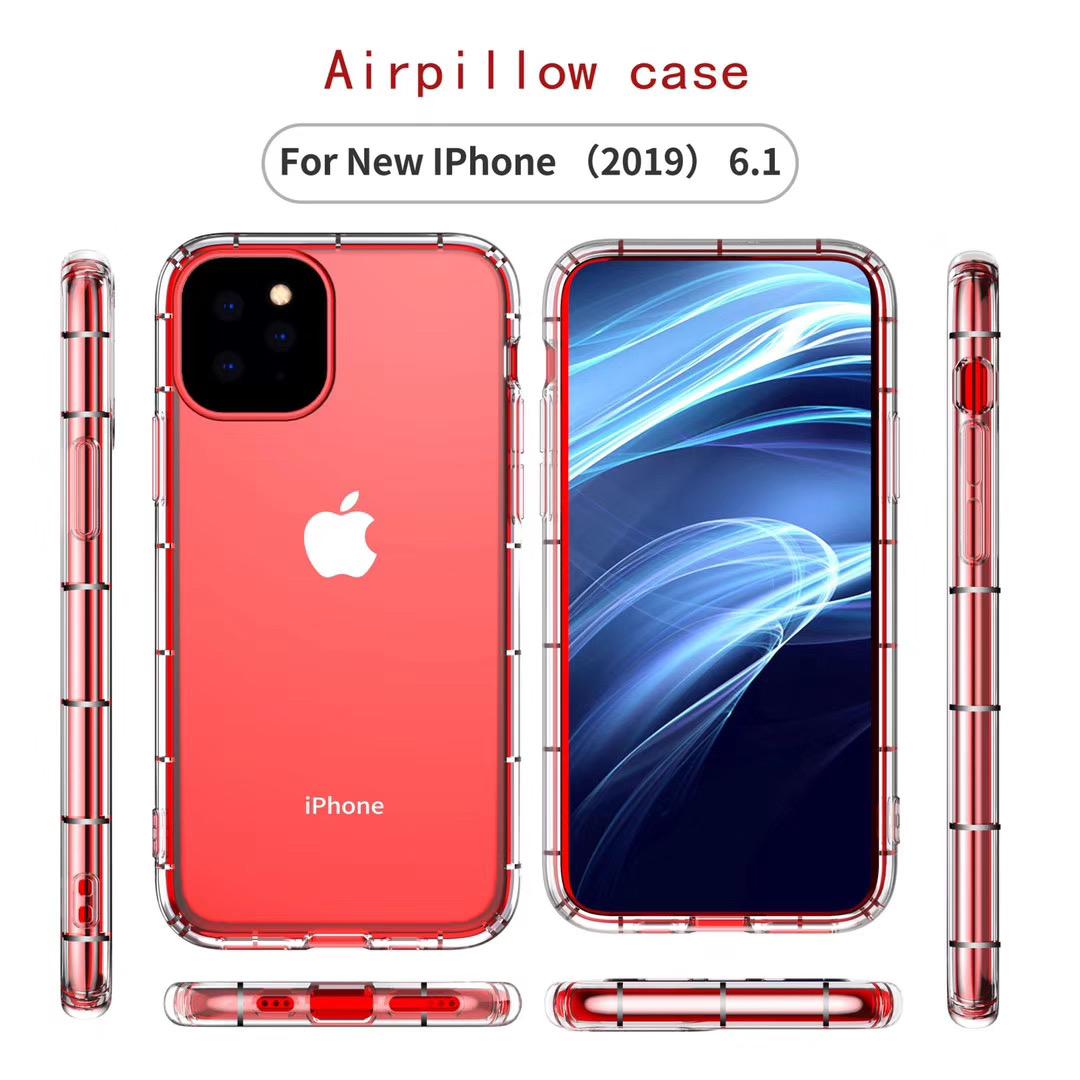 wholesale transparent clear cell mobile phone bags and cases  for iphone 11