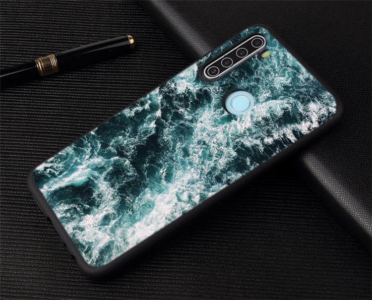 China wholesale shockproof TPU soft silicone nice pattern cute phone back case For Xiaomi Redmi note 8