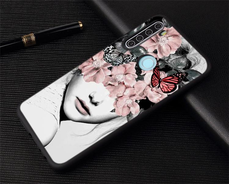 China wholesale shockproof TPU soft silicone nice pattern cute phone back case For Xiaomi Redmi note 8