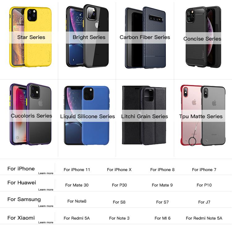 2020 Wholesales Quality Clear Mobile Back Cover Transparent Cell Phone Cases For Iphone 11 Pro Max