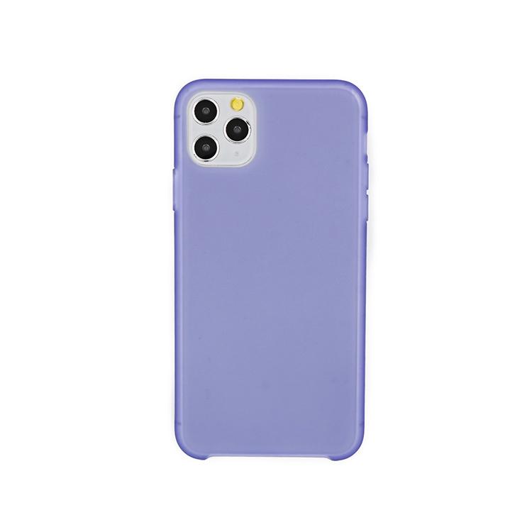 Slim matte color transparent clear tpu cell phone cover case for iphone 11 with retail packaging