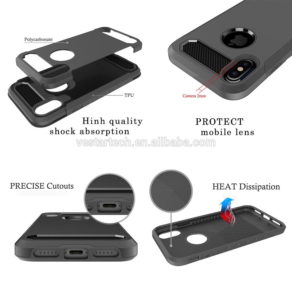 Wholesale Shockproof Mobile Phone Case for iphone 8 Case For iphone x Cell Phone Case