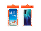 Product Description 1) Item nameWaterproof Mobile Phone Bag2) Size 12X22CM(no more than 7.2 inch)3) Weight55g4) Logo printingAvailable5) OEM/ODMWelcome6) FunctionsWaterproof, drop resistant7) PackageB