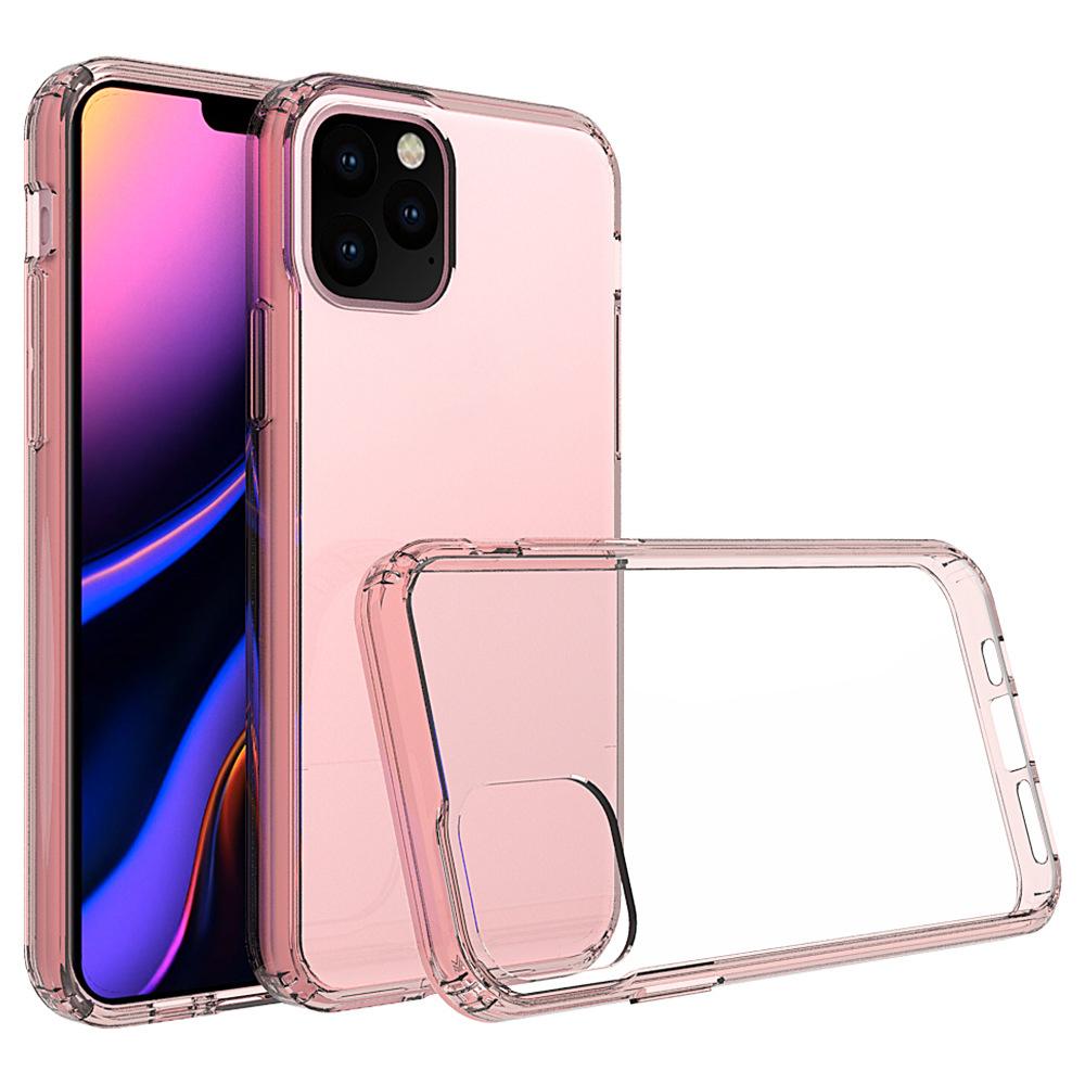 Clear Phone Case For iPhone 11,Pro,Max Transparent Cell Phone Case Logo Soft TPU Shockproof Silicone Cover For iphone Xs